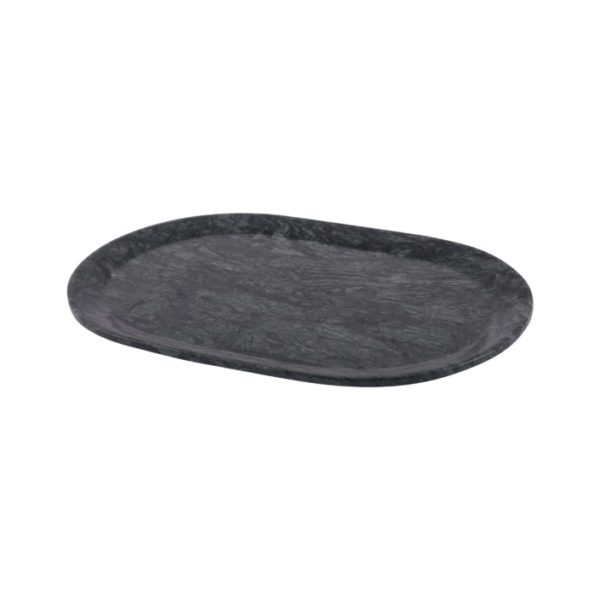 BlackFinishMarbleTray